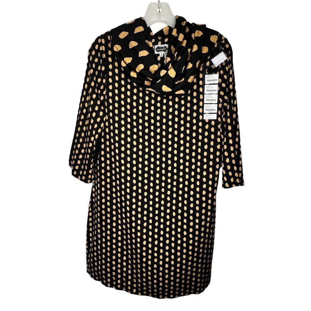 Mudpie Brooke Scarf‎ Dress Ikat Dot nwt